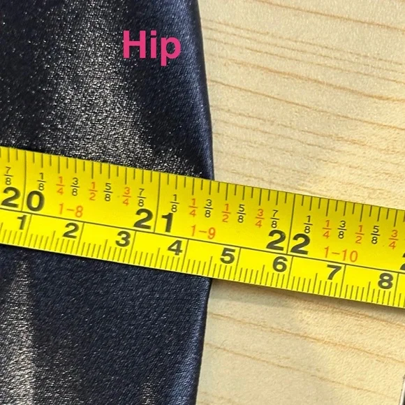 Alcea Rosea Satin Bias Cut Midi Skirt Sz XXL - Picture 7 of 11